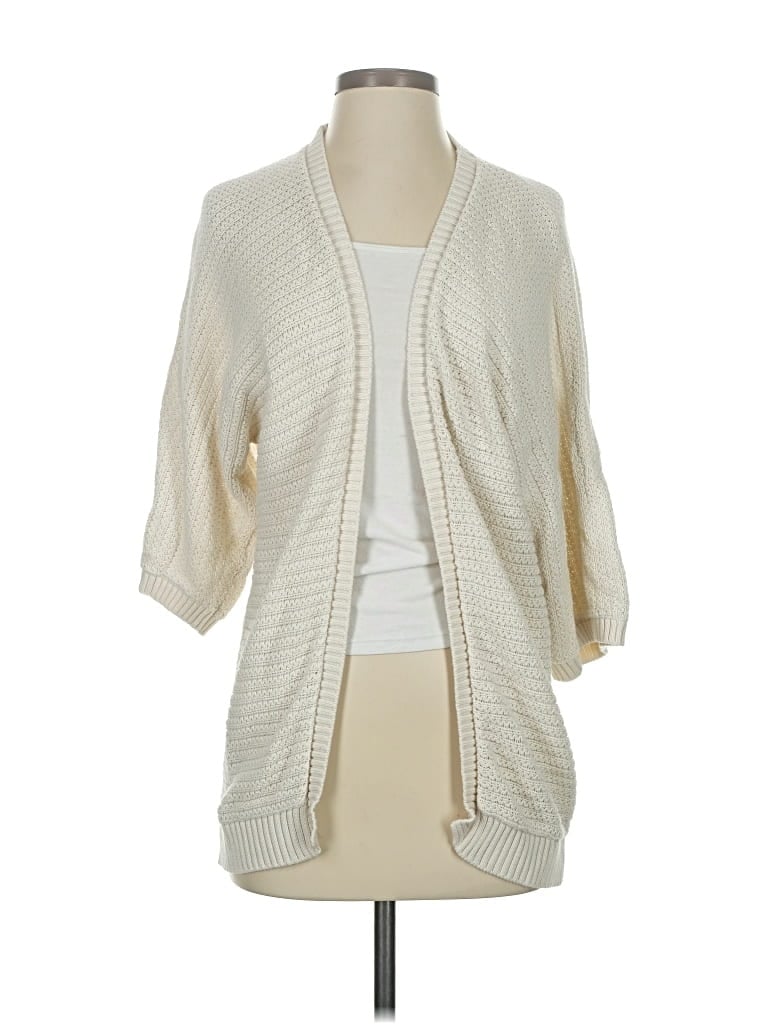 MODCLOTH Pre-owned Cardigan Sweater In White