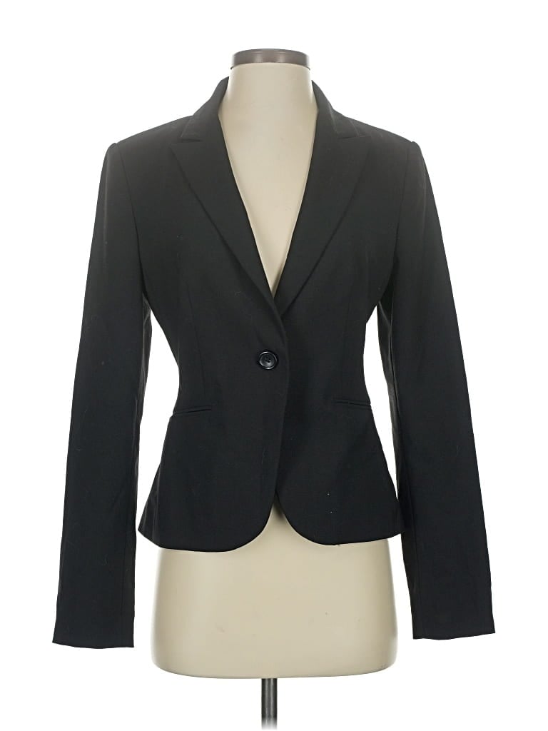 Pre-owned Express Design Studio Blazer Jacket In Black