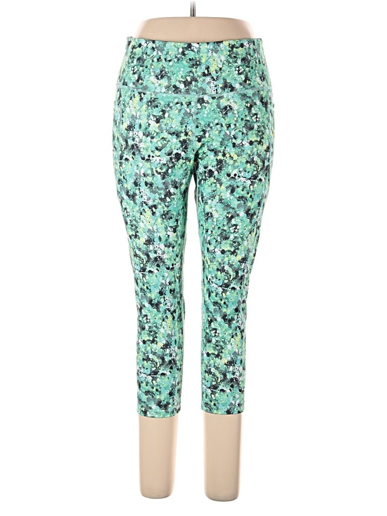 Pre-owned Layer 8 Active Pants In Green