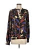 Mango Black Long Sleeve Blouse Size 6 - photo 1