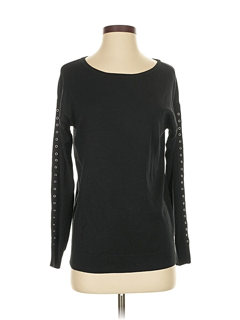 Pre-owned Magnolia Grace Pullover Sweater In Black