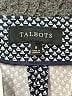 Talbots Houndstooth Gray Casual Pants Size 8 - photo 3