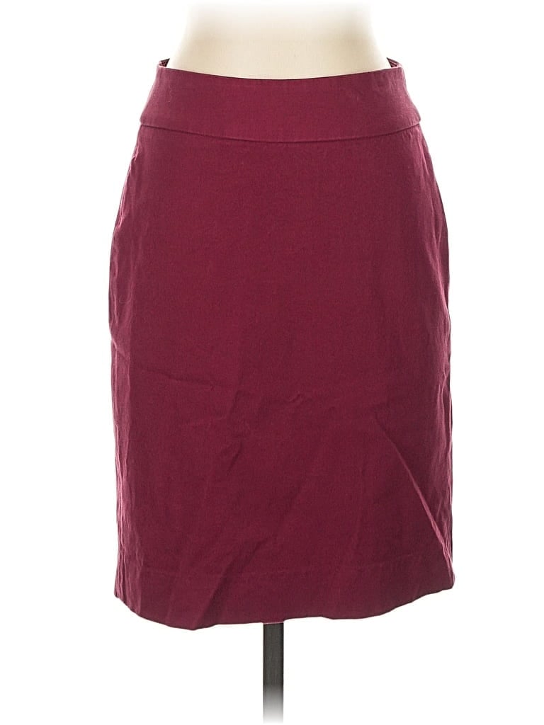 Click to view more detailed imagery on our partner's website Pre-owned Banana Republic Casual Skirt In Burgundy