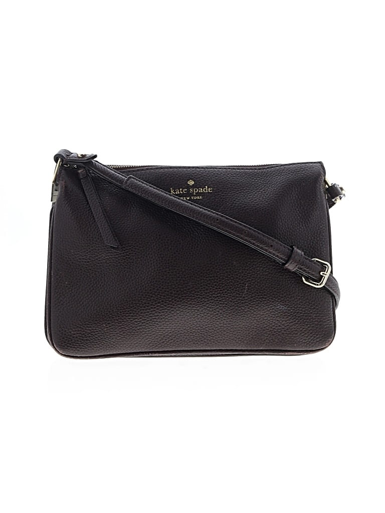 Click to view more detailed imagery on our partner's website Pre-owned Kate Spade New York Leather Crossbody Bag In Burgundy