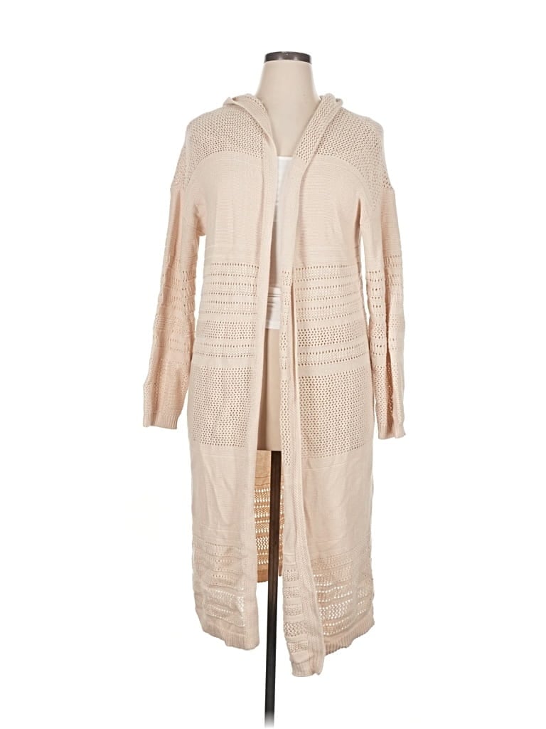 Pre-owned Marled By Reunited Cardigan Sweater In Brown