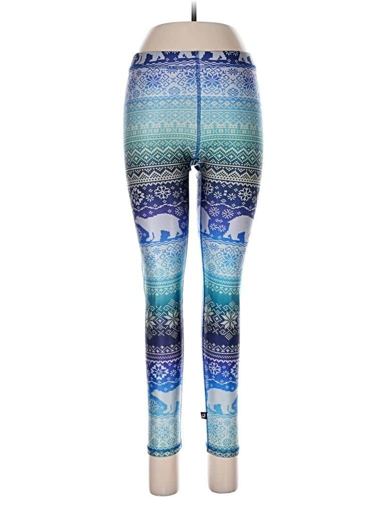Pre-owned Terez Leggings In Blue