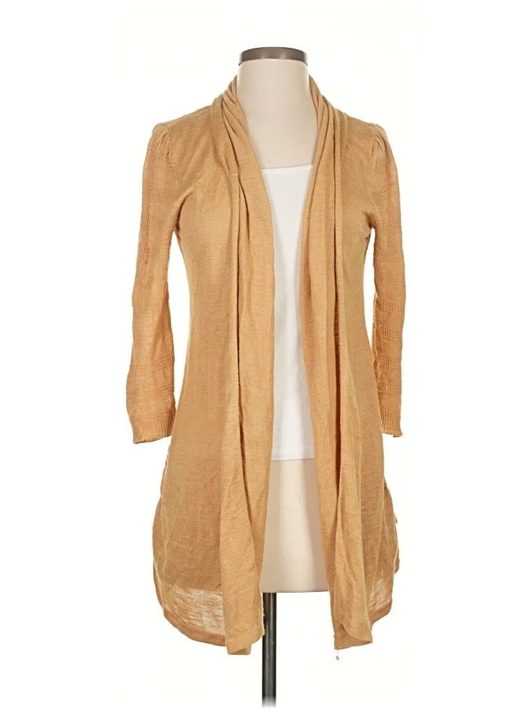 Pre-owned Unbranded Cardigan Sweater In Brown