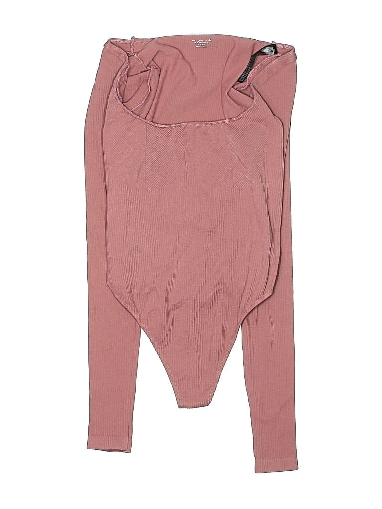 Pre-owned Out From Under Bodysuit In Pink
