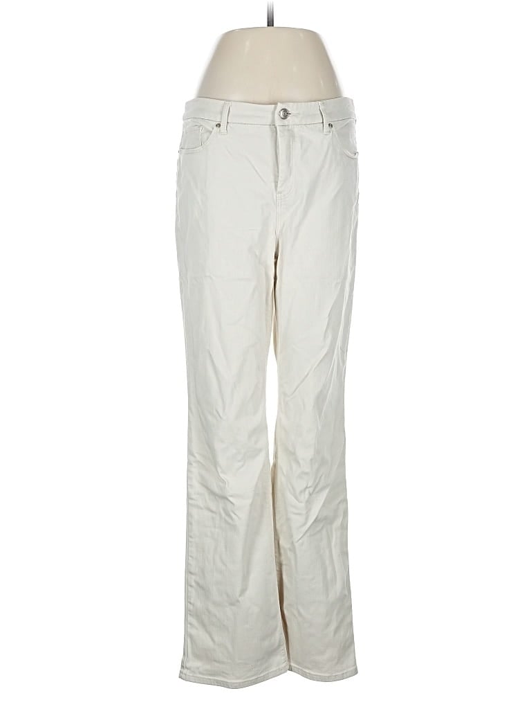 Pre-owned Chico's Casual Pants In White