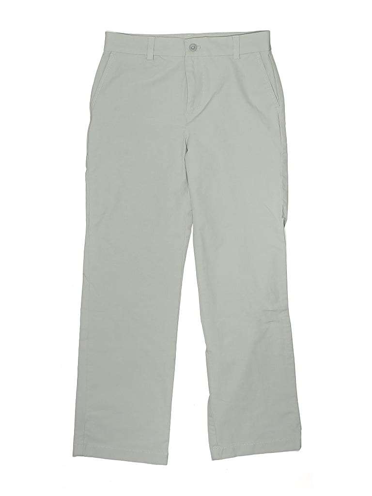 Pre-owned Vineyard Vines Performance Kids' Khaki Pant In Silver