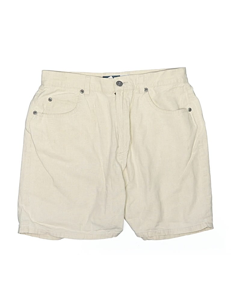 Pre-owned Liz Claiborne Khaki Shorts In Brown