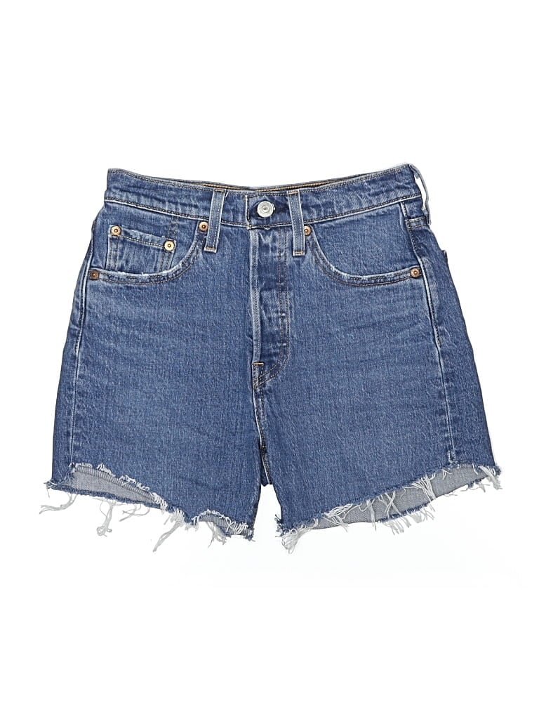 Pre-owned Levi's Denim Shorts In Blue