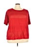Vicki Wayne 100% Acrylic Red Active T-Shirt Size 3X - photo 1