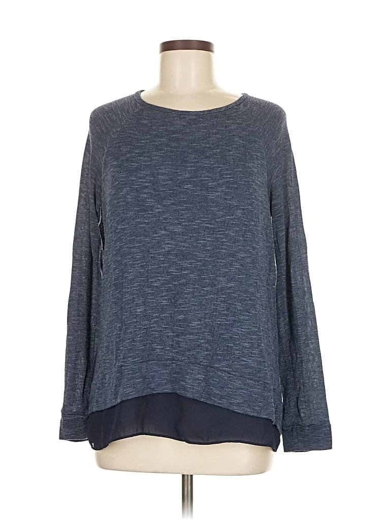 Pre-owned Unbranded Long Sleeve T-shirt In Gray