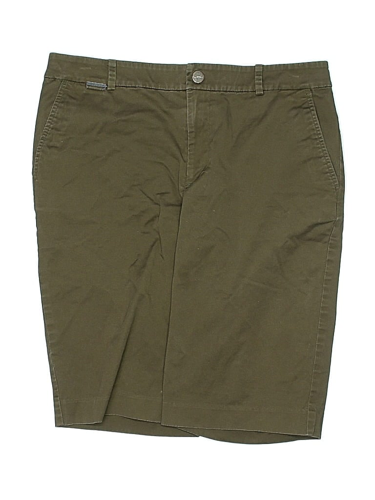 Pre-owned L-rl Lauren Active Ralph Lauren Khaki Shorts In Brown