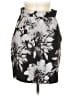 H&M Floral Gray Black Formal Skirt Size 8 - photo 1