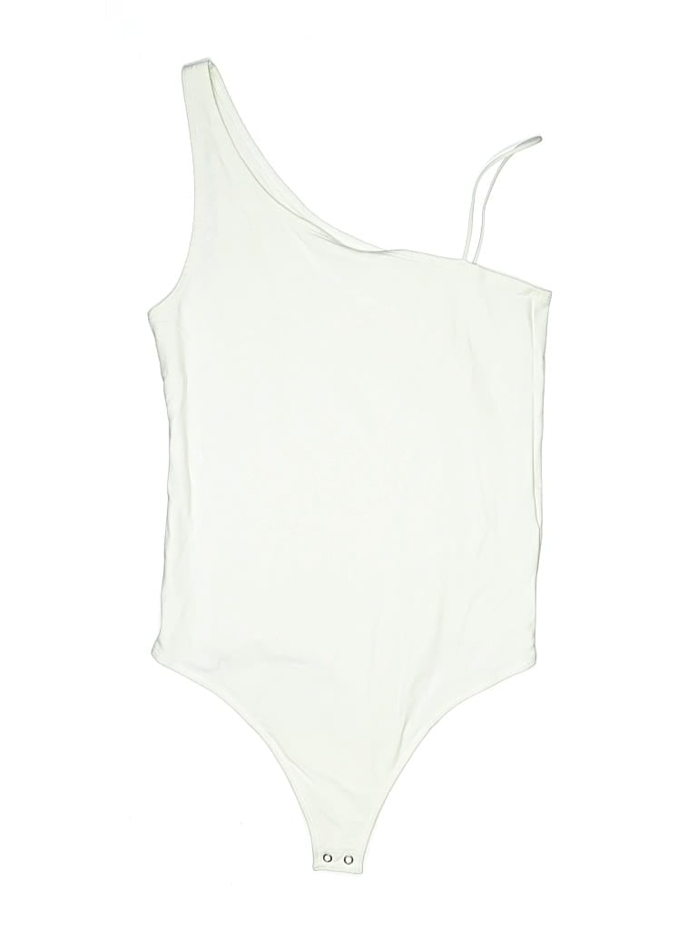 Pre-owned Abercrombie & Fitch Bodysuit In White