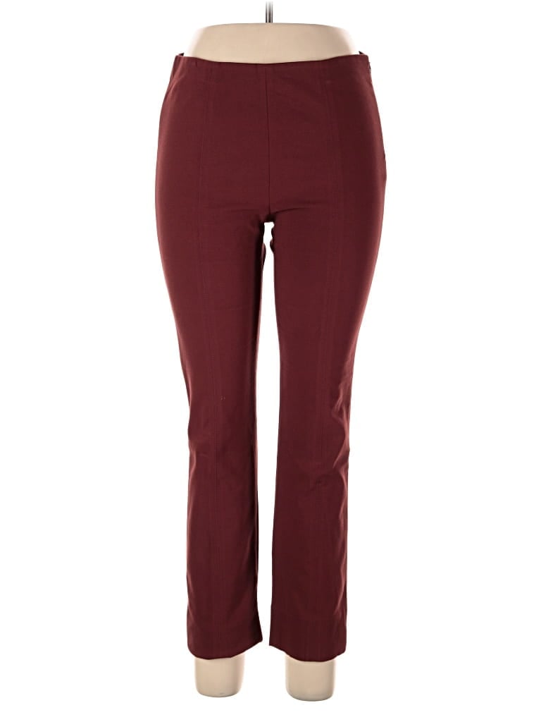 Pre-owned Vince Active Pants In Burgundy