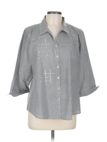 Lane 3/4 Sleeve Blouse (view 1)