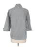 Lane Houndstooth Gray 3/4 Sleeve Blouse Size L - photo 2