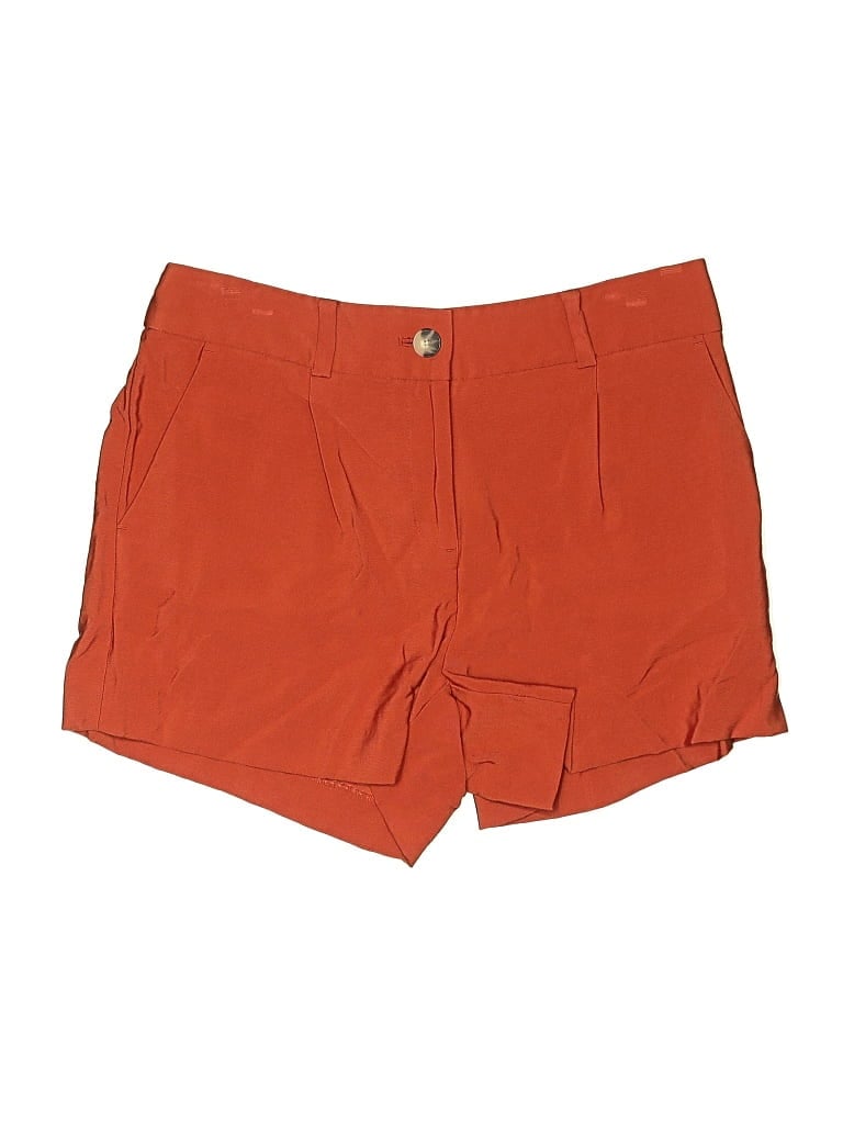 Pre-owned Ann Taylor Loft Shorts In Orange