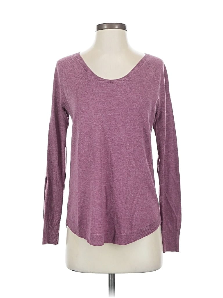 Pre-owned Ann Taylor Loft Pullover Sweater In Pink