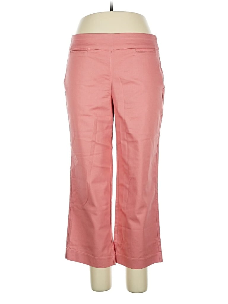 Pre-owned Croft & Barrow Casual Pants In Pink