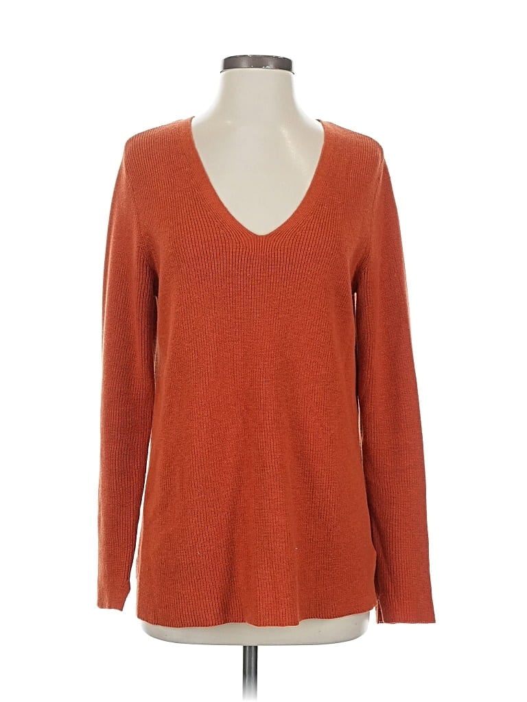 Click to view more detailed imagery on our partner's website Pre-owned Jjill Pullover Sweater In Orange