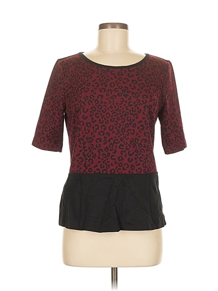 Click to view more detailed imagery on our partner's website Pre-owned Ann Taylor 3/4 Sleeve T-shirt In Red