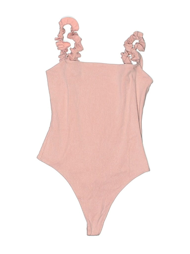 Pre-owned Sunday Best Bodysuit In Pink