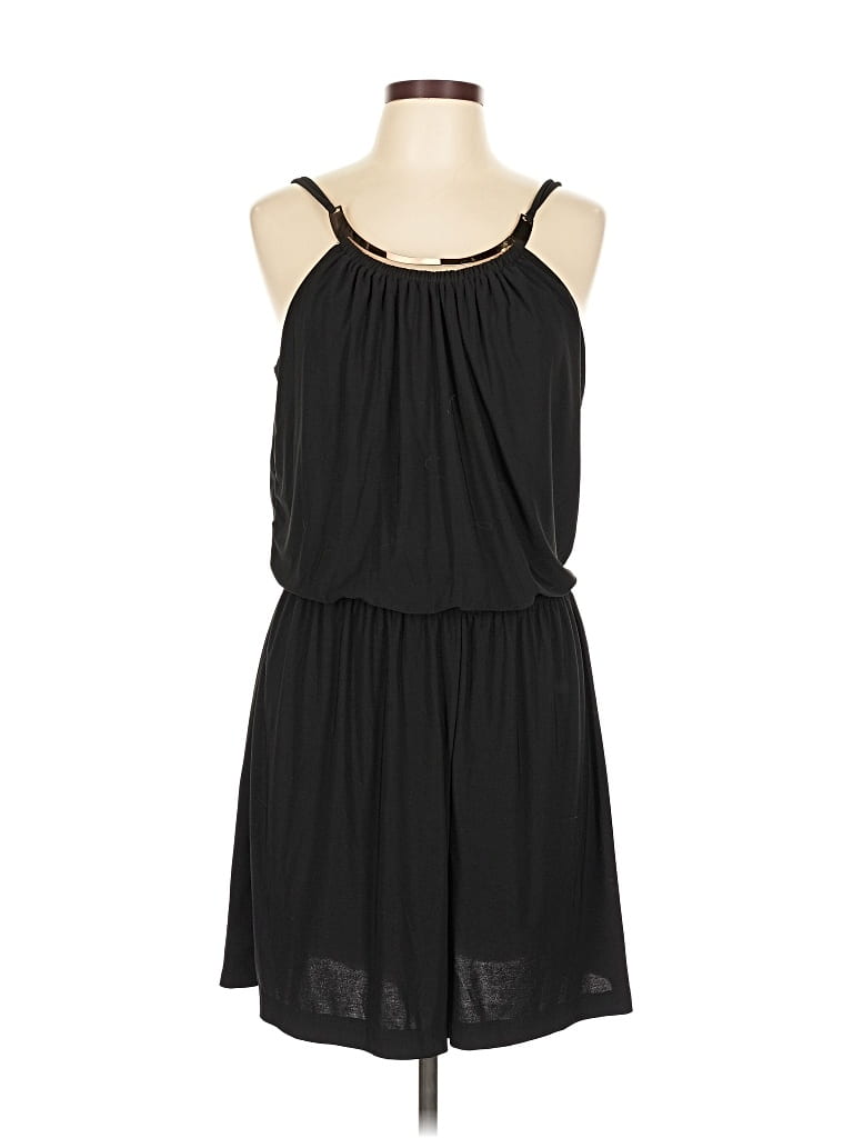 Pre-owned Emma & Michele Romper In Black