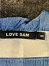 Love Sam 100% Cotton Blue 3/4 Sleeve Blouse Size S - photo 7