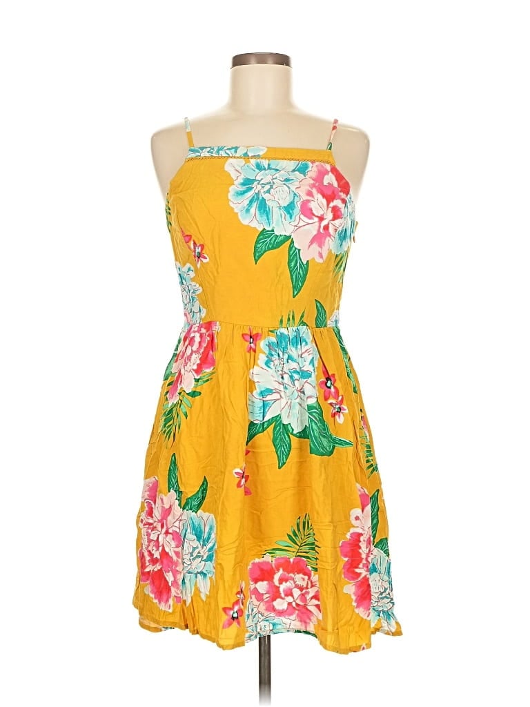 Click to view more detailed imagery on our partner's website Pre-owned Old Navy Cocktail Dress In Yellow