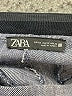 Zara Tweed Blue Black Dress Pants Size XS - photo 3