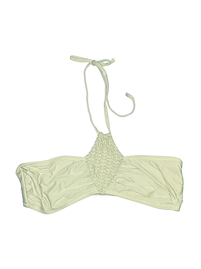 Pre-owned Ella Moss Swimsuit Top Green Swimwear