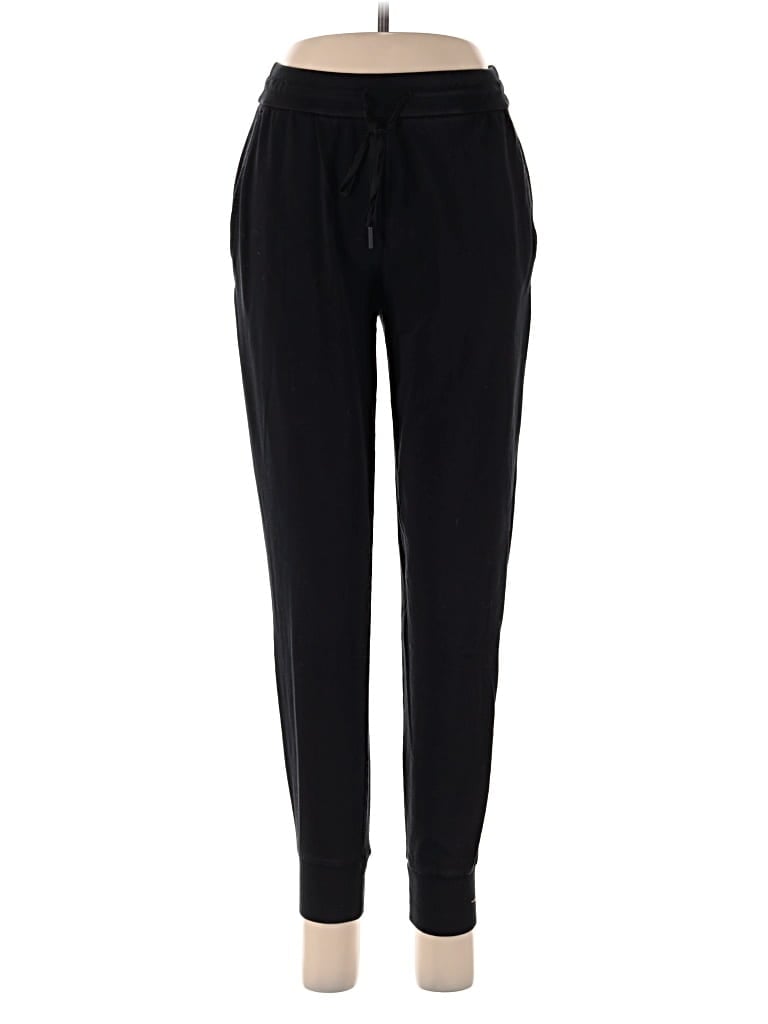 Pre-owned Eileen Fisher Casual Pants In Black