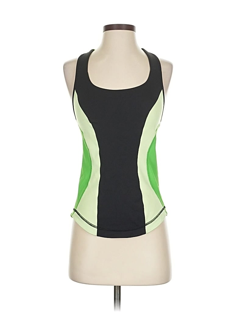Pre-owned Lululemon Athletica Active Tank Top In Green