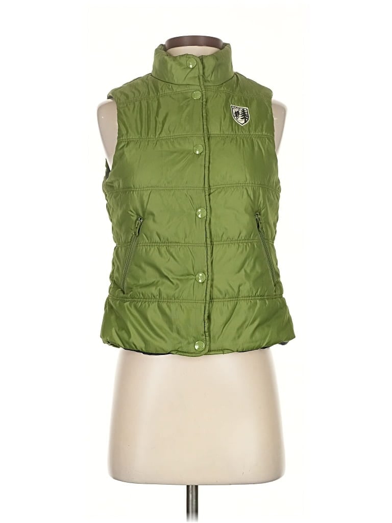 Pre-owned American Eagle Outfitters Vest In Green