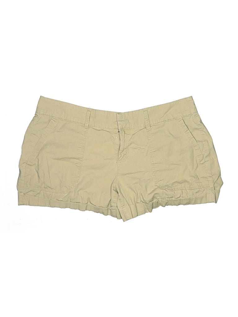Pre-owned A.n.a. A New Approach Khaki Shorts In Brown