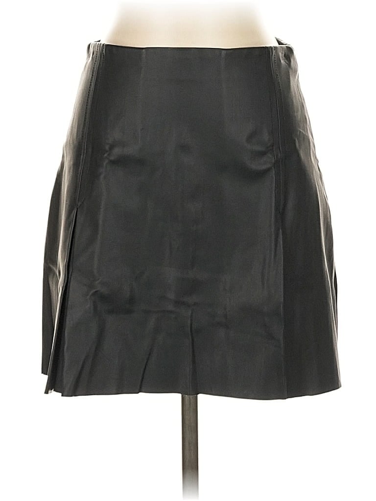Click to view more detailed imagery on our partner's website Pre-owned Express Faux Leather Skirt In Black