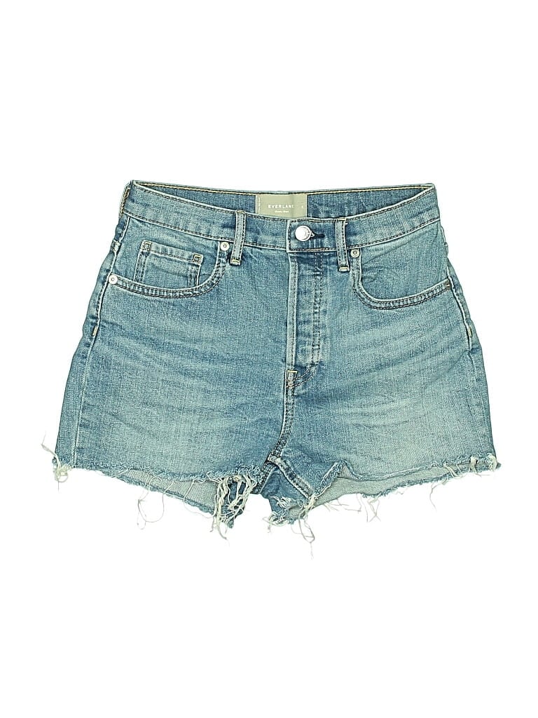 Pre-owned Everlane Denim Shorts In Blue