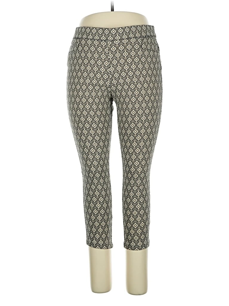 Pre-owned Roz & Ali Casual Pants In Green