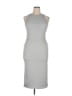 Justify Solid Gray Cocktail Dress Size XL - photo 1