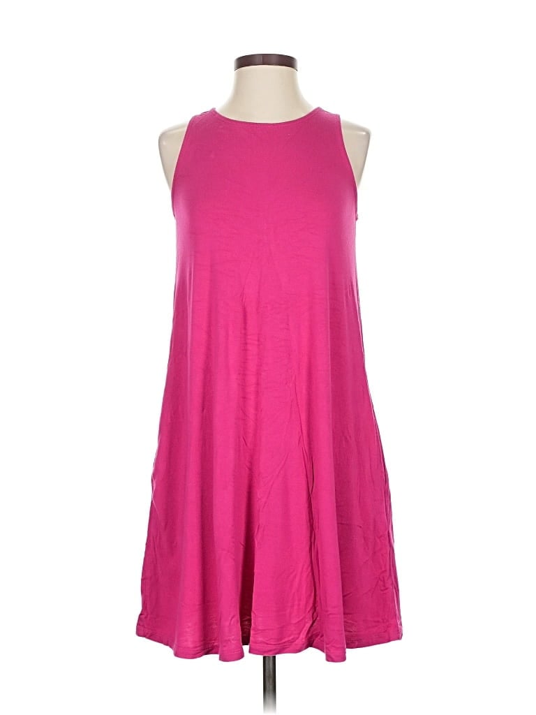 Pre-owned Karen Kane Casual Dress In Pink