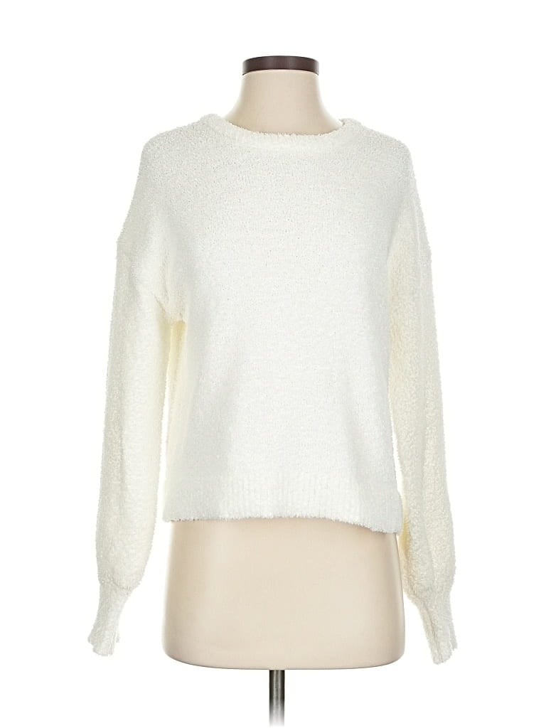 SANCTUARY Pre-owned Pullover Sweater In White