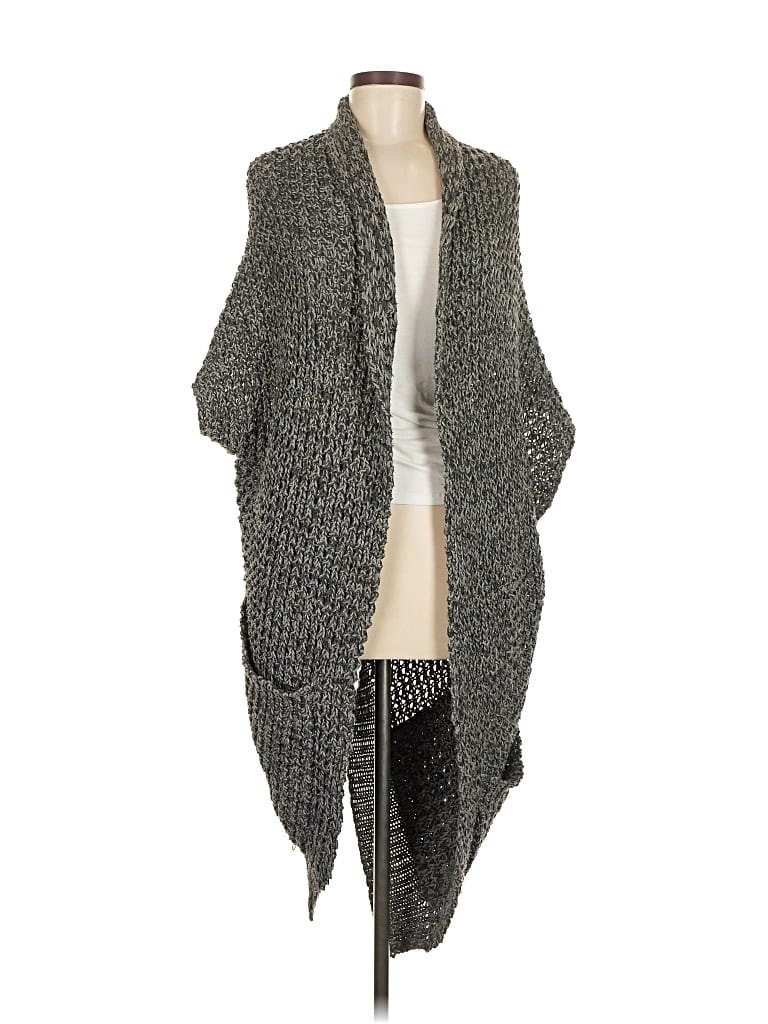 Pre-owned Patterson J. Kincaid Cardigan Sweater In Gray