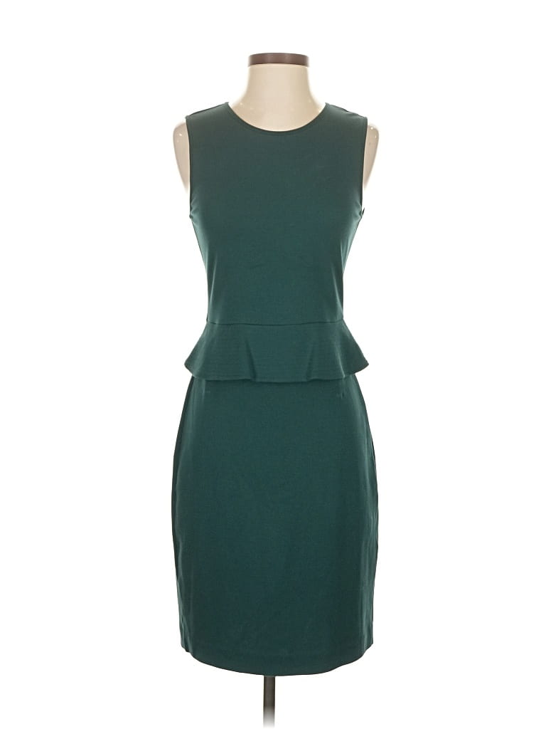 Pre-owned Theory Cocktail Dress In Green