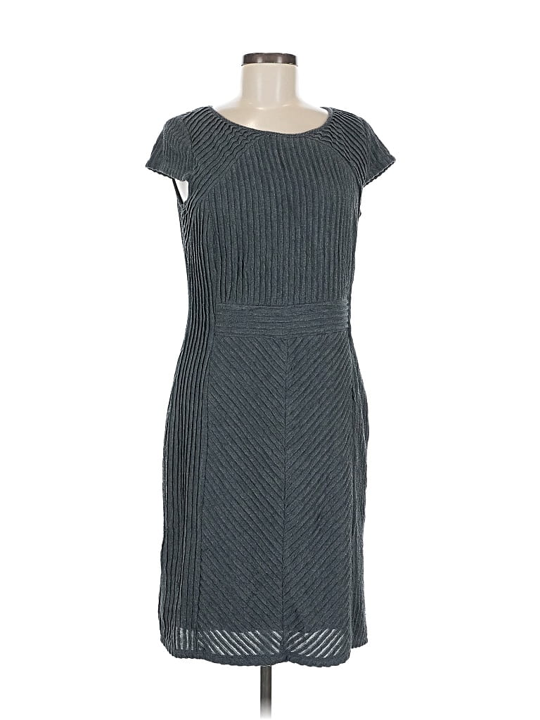 Pre-owned Antonio Melani Casual Dress In Gray