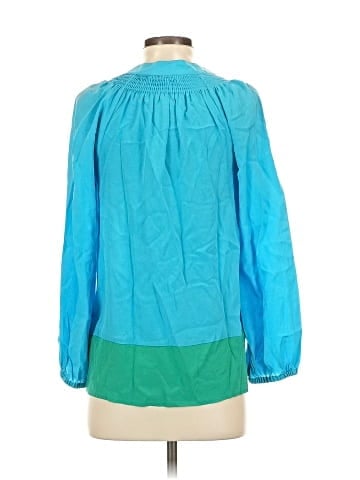 Lilly Pulitzer Long Sleeve Silk Top (view 2)