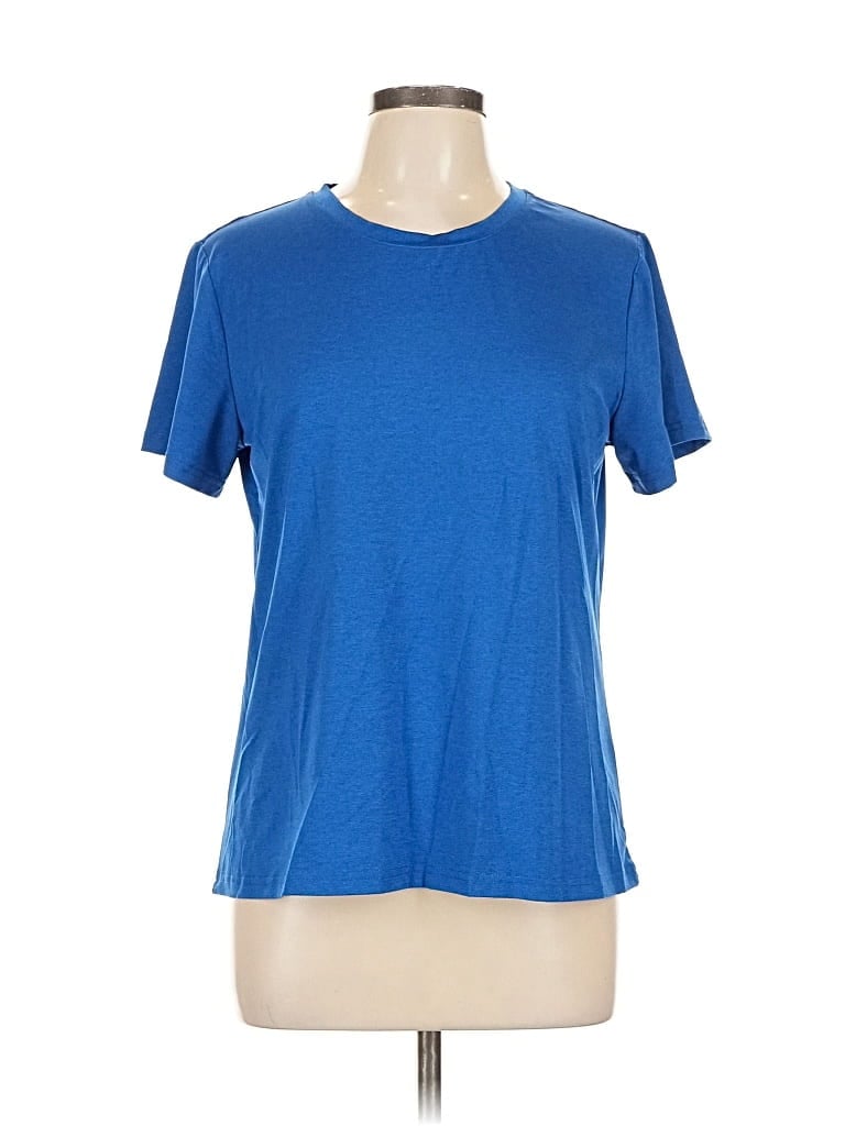 Pre-owned Assorted Brands Active T-shirt In Blue